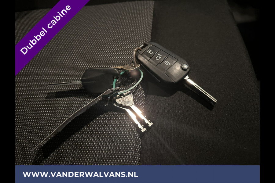 Opel Vivaro 2.0 CDTI 123pk L3H1 Dubbele cabine Euro6 Airco | 5-Zits | Camera | Navigatie 2500kg Trekhaak, Apple Carplay, Android Auto, Cruisecontrol, Parkeersensoren