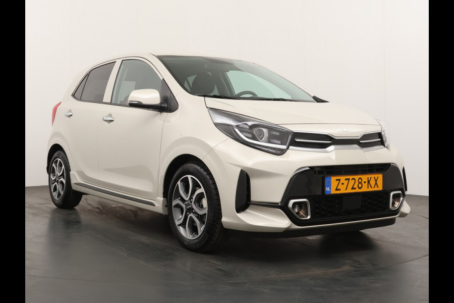 Kia Picanto 1.0 DPi GT-Line - Cruise Control - Climate Control - Leder - Navigatie - Apple/Android Carplay - Fabrieksgarantie Tot 2031