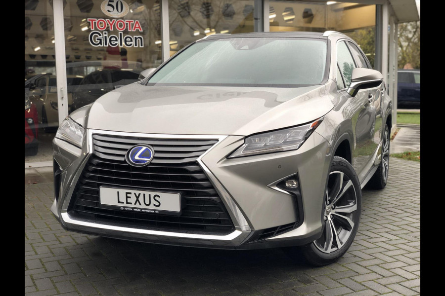 Lexus RX 450h 313pk AWD Luxury Line | Trekhaak, Panoramadak, Leer, Geheugenfunctie, Stoelventilatie, Dodehoekherkenning