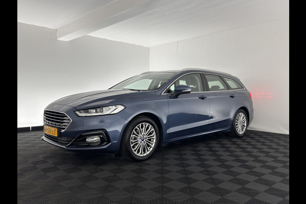 Ford Mondeo Wagon 2.0 IVCT HEV Titanium Luxury-Pack (INCL-BTW) Aut. *FULL-LEATHER | ADAPTIVE-CRUISE | FULL-LED | SONY-AUDIO | BLIND-SPOT | MEMORY-PACK | CAMERA | COMFORT-SEATS | NAVI-FULLMAP | ECC | PDC | TOWBAR | 17''ALU *