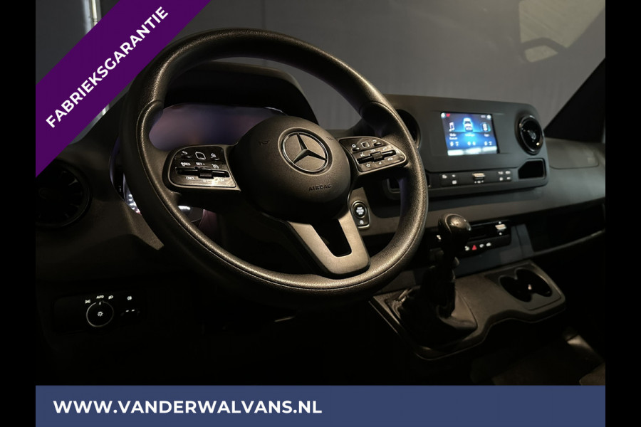 Mercedes-Benz Sprinter 317 CDI 170pk **BPM VRIJ voor de Ondernemer** L3H2 Fabrieksgarantie Euro6 Airco | Camera | Apple Carplay | Android Auto Cruisecontrol, Parkeersensoren, Bijrijdersbank, Stoelverwarming, MBUX