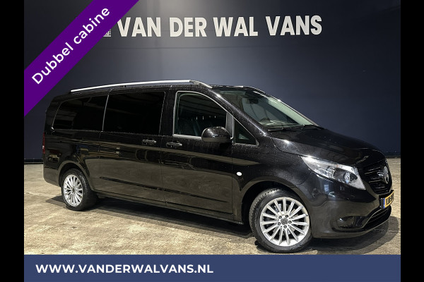 Mercedes-Benz Vito 114 CDI **BPM VRIJ voor de Ondernemer** 9G-Tronic Automaat L3H1 Dubbele cabine Euro6 Airco | 6-Zits | Leder | Velgen | Navigatie Cruisecontrol, Trekhaak