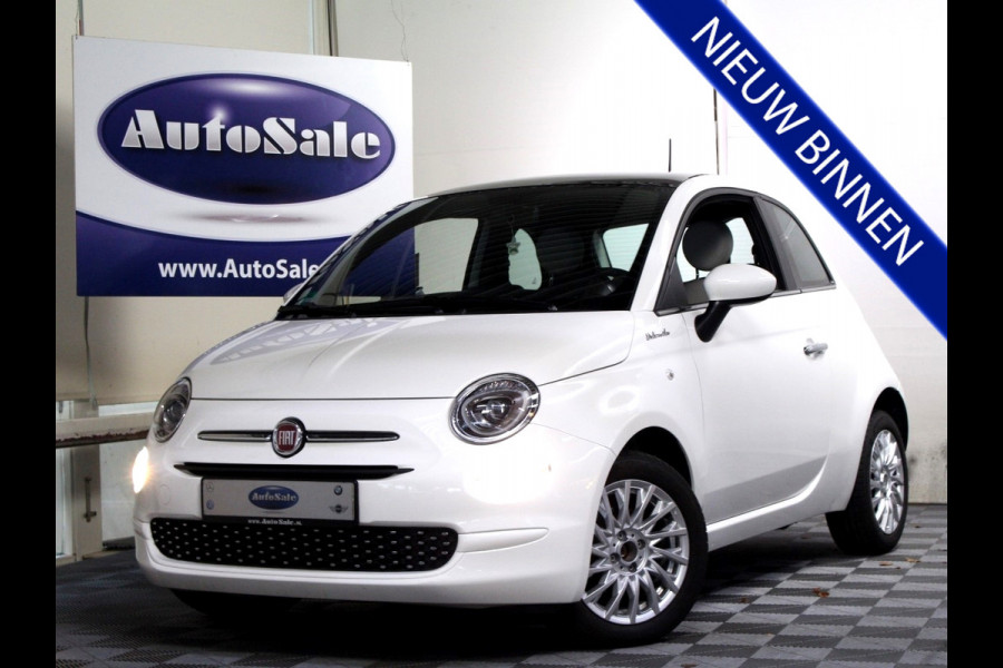 Fiat 500 1.0 Hybrid Dolcevita 1eEIG PANO CARPLAY DAB LEDER CRUISE '22