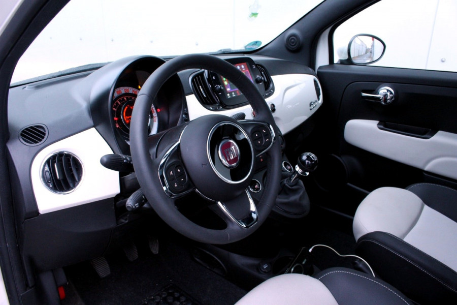 Fiat 500 1.0 Hybrid Dolcevita 1eEIG PANO CARPLAY DAB LEDER CRUISE '22