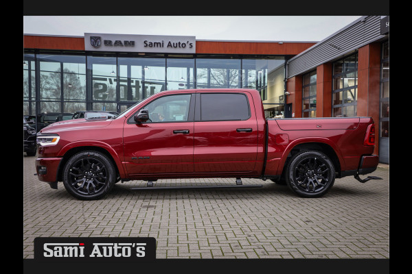 Dodge Ram 1500 LIMITED NIGHT HIGH OUTPUT 540PK 706 Nm 2025 | XB9 | MASSAGE | BOM VOL | CREW CAB | DUBBELE CABINE | GRIJSKENTEKEN | VOORRAAD NR 2302 - 7425