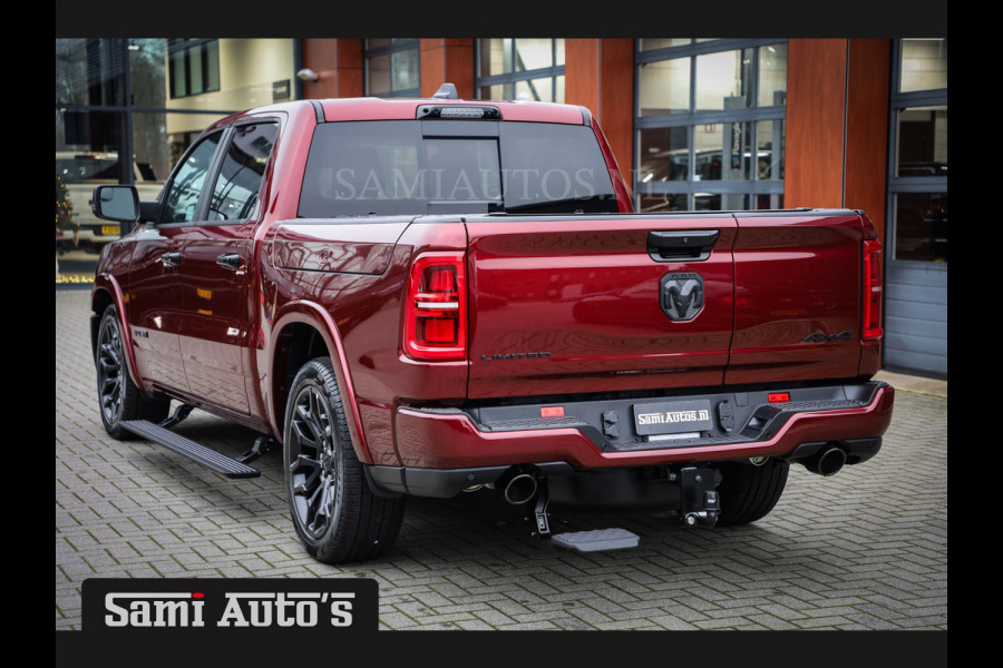 Dodge Ram 1500 LIMITED NIGHT HIGH OUTPUT 540PK 706 Nm 2025 | XB9 | MASSAGE | BOM VOL | CREW CAB | DUBBELE CABINE | GRIJSKENTEKEN | VOORRAAD NR 2302 - 7425