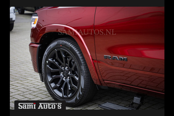 Dodge Ram 1500 LIMITED NIGHT HIGH OUTPUT 540PK 706 Nm 2025 | XB9 | MASSAGE | BOM VOL | CREW CAB | DUBBELE CABINE | GRIJSKENTEKEN | VOORRAAD NR 2302 - 7425