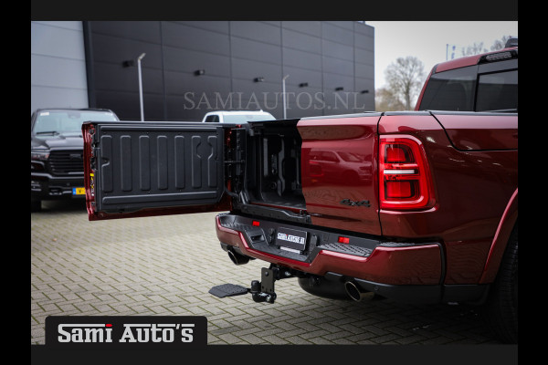 Dodge Ram 1500 LIMITED NIGHT HIGH OUTPUT 540PK 706 Nm 2025 | XB9 | MASSAGE | BOM VOL | CREW CAB | DUBBELE CABINE | GRIJSKENTEKEN | VOORRAAD NR 2302 - 7425