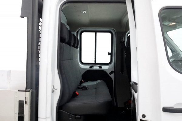 Renault Master T35 2.3 dCi 135pk L3H1 D.C. Open Laadbak + HIAB Kraan 09-2020