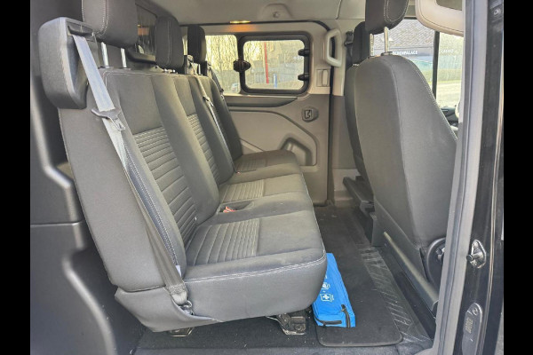 Ford Transit Custom 2.0 TDCI 300 L1 170pk Limited | Dubbele Cabine | DC | Dubbele Schuifdeur | Stoel-Stoel | Trekhaak | Navigatie | Stoelverwarming | Camera |