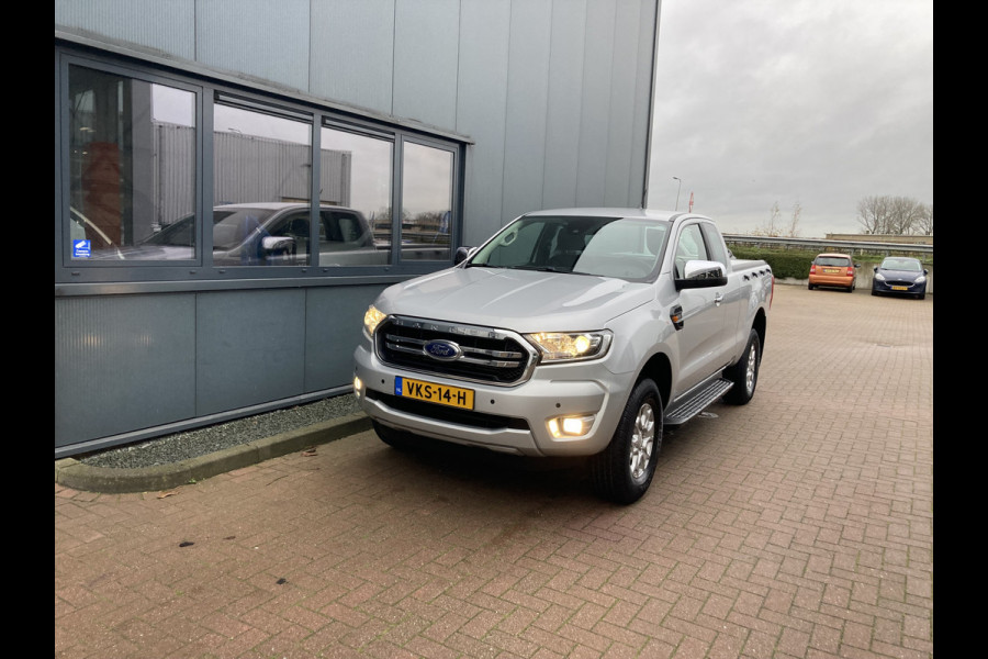 Ford Ranger 2.0 TDCi Euro6 170pk 4WD Automaat XLT Super Cab AIRCO/CRUISE/CARPLAY/PDC/TREKH./VOORRUITVERWARMING