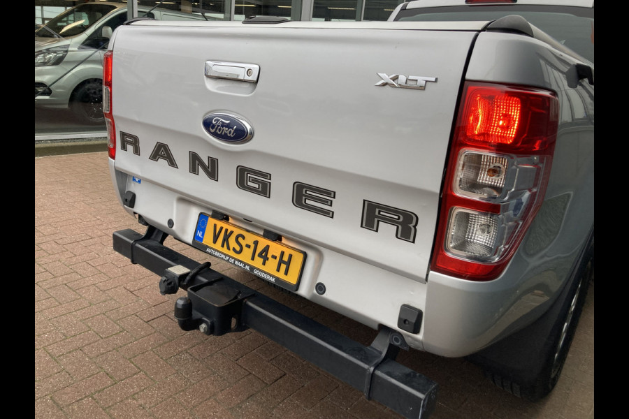 Ford Ranger 2.0 TDCi Euro6 170pk 4WD Automaat XLT Super Cab AIRCO/CRUISE/CARPLAY/PDC/TREKH./VOORRUITVERWARMING