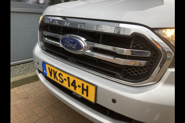 Ford Ranger 2.0 TDCi Euro6 170pk 4WD Automaat XLT Super Cab AIRCO/CRUISE/CARPLAY/PDC/TREKH./VOORRUITVERWARMING