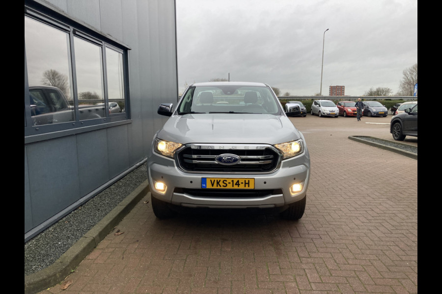 Ford Ranger 2.0 TDCi Euro6 170pk 4WD Automaat XLT Super Cab AIRCO/CRUISE/CARPLAY/PDC/TREKH./VOORRUITVERWARMING