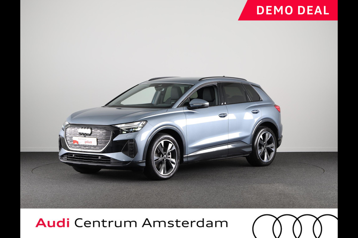 Audi Q4 e-tron 45 Edition 82 kWh 286pk | Matrix led koplampen | 20 inch Lichtmetalen velgen | Sportstoelen | Optiekpakket zwart