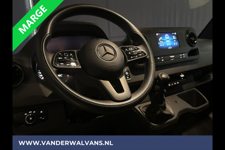 Mercedes-Benz Sprinter 314 CDI **MARGE, GEEN BTW** L2H2 Euro6 Airco | Camera | Cruisecontrol | Stoelverwarming lichtmetalen velgen, trekhaak, apple carplay, android auto, chauffeursstoel, bijrijdersbank, sidebars