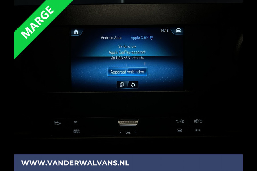 Mercedes-Benz Sprinter 314 CDI **MARGE, GEEN BTW** L2H2 Euro6 Airco | Camera | Cruisecontrol | Stoelverwarming lichtmetalen velgen, trekhaak, apple carplay, android auto, chauffeursstoel, bijrijdersbank, sidebars