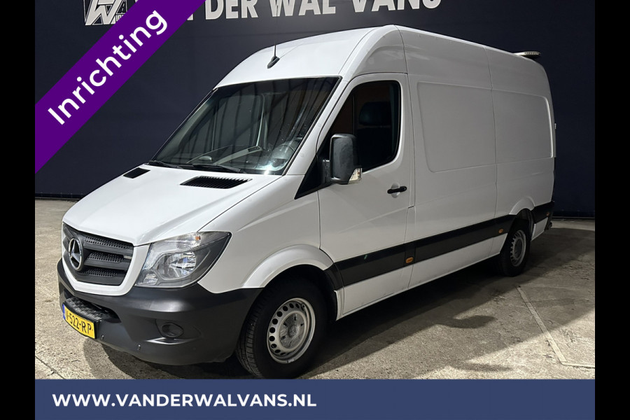 Mercedes-Benz Sprinter 316 CDI 164pk L2H2 inrichting Euro6 Airco | 2800kg Trekhaak | Cruisecontrol Parkeersensoren