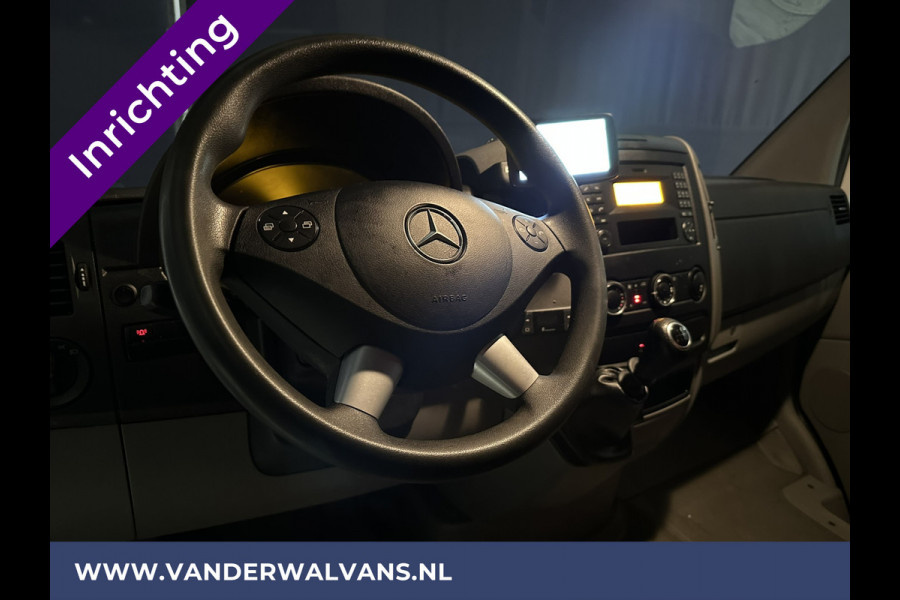 Mercedes-Benz Sprinter 316 CDI 164pk L2H2 inrichting Euro6 Airco | 2800kg Trekhaak | Cruisecontrol Parkeersensoren