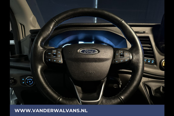 Ford Transit 2.0 TDCI 130pk L4H3 Euro6 Airco | Camera | Navigatie | Apple Carplay | Android Auto Cruisecontrol, Verwarmde voorruit, Stoelverwarming, Bijrijdersbank