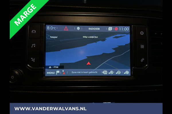 Citroën Jumpy 2.0 BlueHDI **MARGE, GEEN BTW** 123pk L3H1 XL Dubbel cabine Euro6 Airco | Navigatie Cruisecontrol, Apple Carplay, Trekhaak, Parkeersensoren, 5-Zits