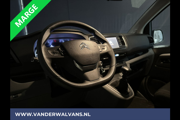 Citroën Jumpy 2.0 BlueHDI **MARGE, GEEN BTW** 123pk L3H1 XL Dubbel cabine Euro6 Airco | Navigatie Cruisecontrol, Apple Carplay, Trekhaak, Parkeersensoren, 5-Zits