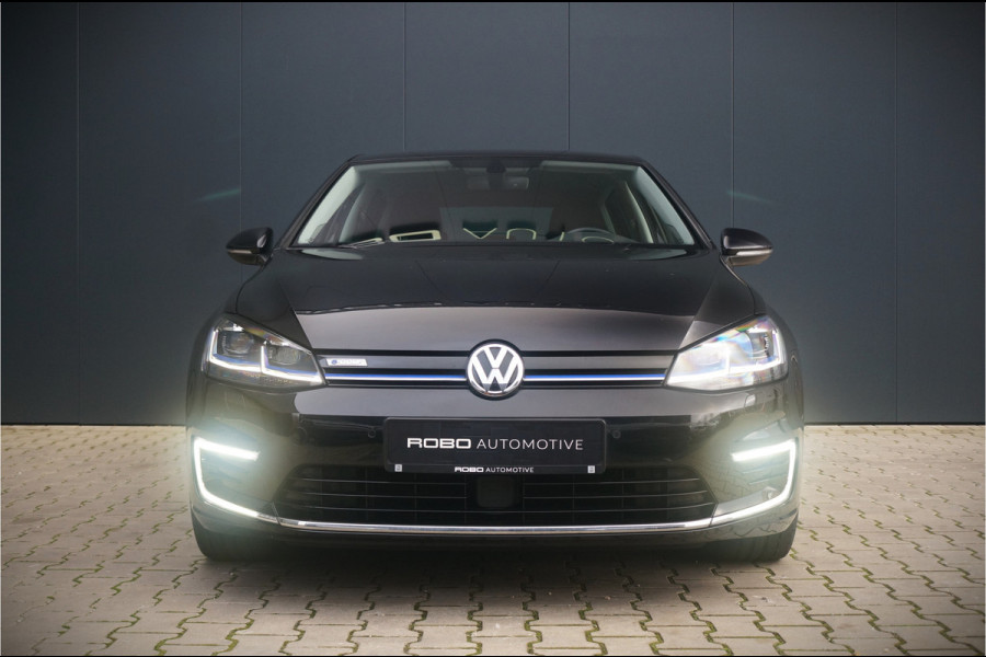 Volkswagen e-Golf e-Golf | Virtual | Dynaudio | Camera | Warmtepomp | NAP | Stoelverwarming | LED | Ambience Verlichting | BTW | Adaptive Cruise Control | LM. Velgen | Climate Control | Navigatie | PDC |