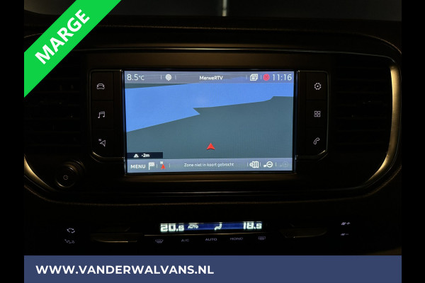 Citroën Jumpy 2.0 BlueHDI **MARGE, GEEN BTW** 123pk L3H1 XL Dubbel cabine Euro6 Airco | Navigatie Cruisecontrol, Apple Carplay, Trekhaak, Parkeersensoren, 5-Zits