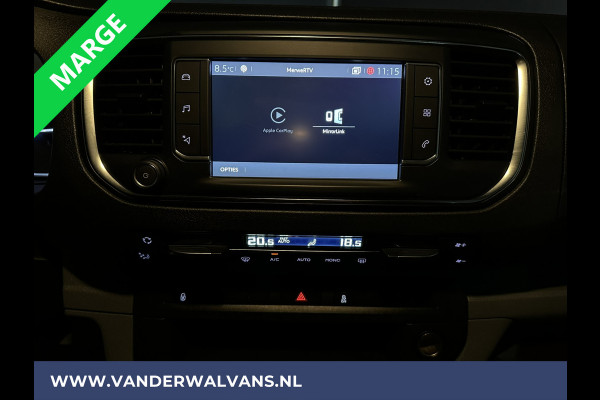 Citroën Jumpy 2.0 BlueHDI **MARGE, GEEN BTW** 123pk L3H1 XL Dubbel cabine Euro6 Airco | Navigatie Cruisecontrol, Apple Carplay, Trekhaak, Parkeersensoren, 5-Zits