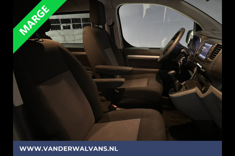 Citroën Jumpy 2.0 BlueHDI **MARGE, GEEN BTW** 123pk L3H1 XL Dubbel cabine Euro6 Airco | Navigatie Cruisecontrol, Apple Carplay, Trekhaak, Parkeersensoren, 5-Zits