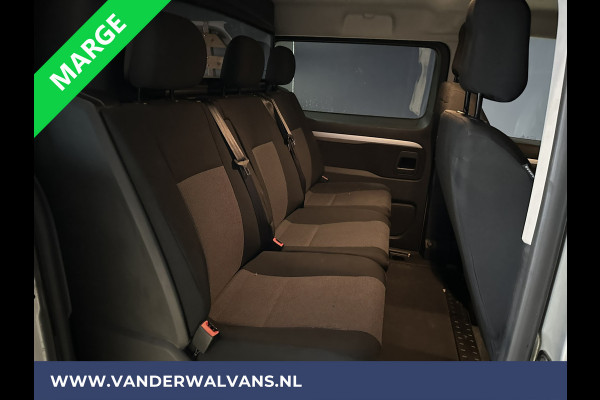 Citroën Jumpy 2.0 BlueHDI **MARGE, GEEN BTW** 123pk L3H1 XL Dubbel cabine Euro6 Airco | Navigatie Cruisecontrol, Apple Carplay, Trekhaak, Parkeersensoren, 5-Zits