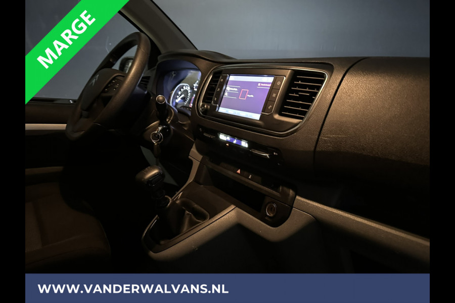 Citroën Jumpy 2.0 BlueHDI **MARGE, GEEN BTW** 123pk L3H1 XL Dubbel cabine Euro6 Airco | Navigatie Cruisecontrol, Apple Carplay, Trekhaak, Parkeersensoren, 5-Zits