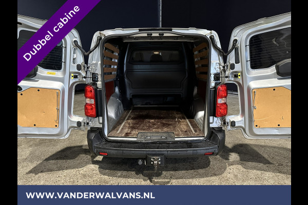 Citroën Jumpy 2.0 BlueHDI **MARGE, GEEN BTW** 123pk L3H1 XL Dubbel cabine Euro6 Airco | Navigatie Cruisecontrol, Apple Carplay, Trekhaak, Parkeersensoren, 5-Zits