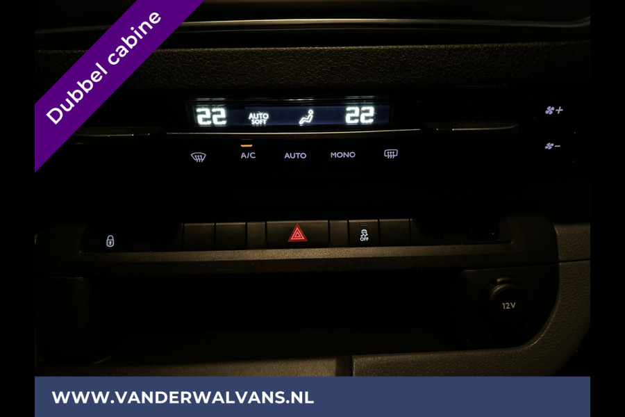 Citroën Jumpy 2.0 BlueHDI **MARGE, GEEN BTW** 123pk L3H1 XL Dubbel cabine Euro6 Airco | Navigatie Cruisecontrol, Apple Carplay, Trekhaak, Parkeersensoren, 5-Zits