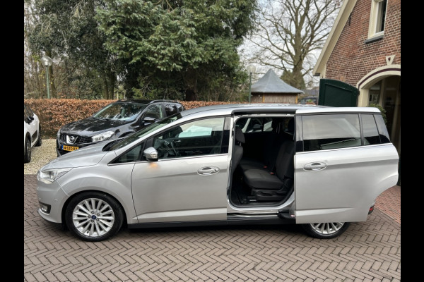 Ford Grand C-Max 1.0 125pk Titanium Navi, Carplay, Trekhaak, 1e Eigenaar