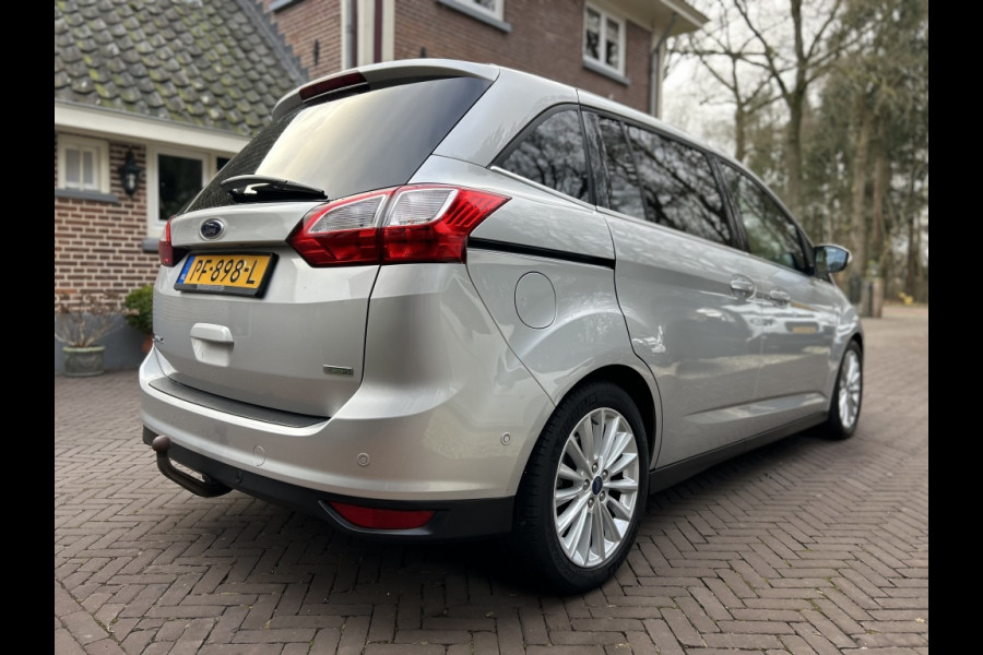 Ford Grand C-Max 1.0 125pk Titanium Navi, Carplay, Trekhaak, 1e Eigenaar