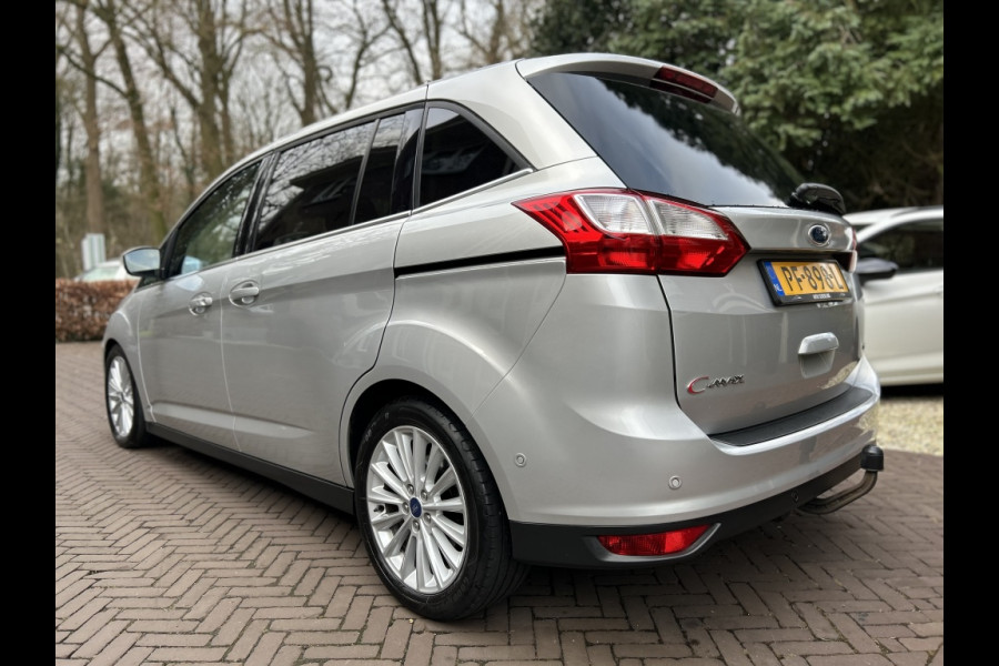 Ford Grand C-Max 1.0 125pk Titanium Navi, Carplay, Trekhaak, 1e Eigenaar