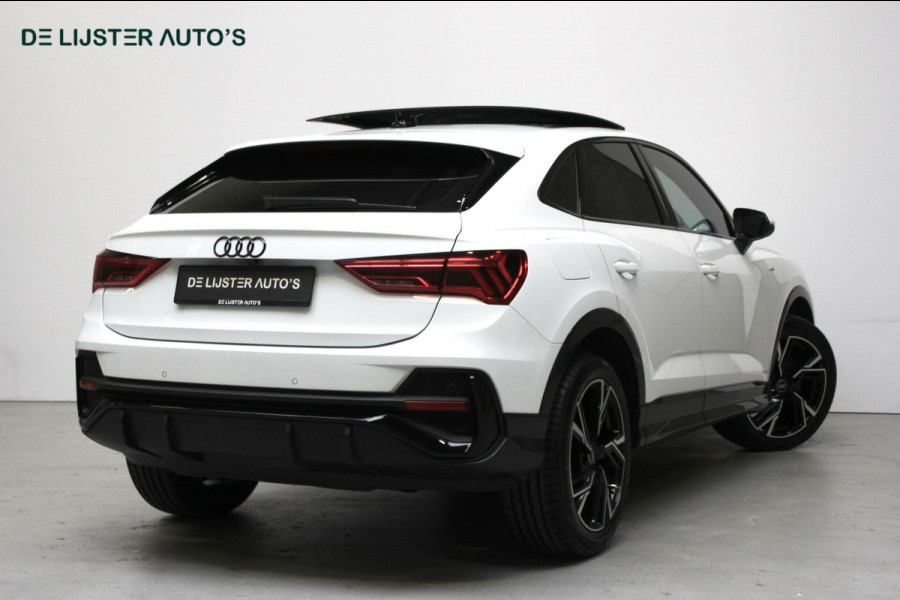 Audi Q3 Sportback 35 TFSI 3x S Line Automaat |PANORAMADAK, VIRTUAL, CARPLAY, ACC, BLACK PAKKET, CAMERA, LED, ELEKTR. KLEP|