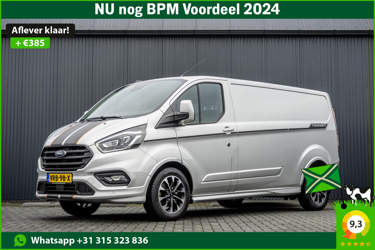 Ford Transit Custom Sport 2.0 TDCI L2H1 | Automaat | 185 PK | Euro 6 | Adaptive Cruise | Airco | PDC | LED