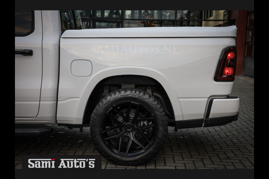 Dodge Ram HURRICAN 420PK 636 Nm 2025 LARAMIE NIGHT | 14,4 SCHERM + 10.2 INCH PASSENGER SCREEN | PRIJS MET LPG EN COVER EN GARANTIE | DUBBELE CABINE | PICK UP | 5 PERSOONS | DC | GRIJSKENTEKEN | VOORAAD 2223 - 5047