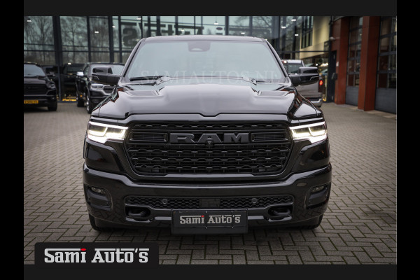 Dodge Ram 1500 LIMITED NIGHT H.O 540PK 706 Nm 2025 | XB9 | MASSAGE | BOM VOL | CREW CAB | DUBBELE CABINE | GRIJSKENTEKEN | €99950,- EXCL BTW | DE MEEST LUXUEUZE en BEGEERDE Pick-up | VOORRAAD NR 2263 - 9031