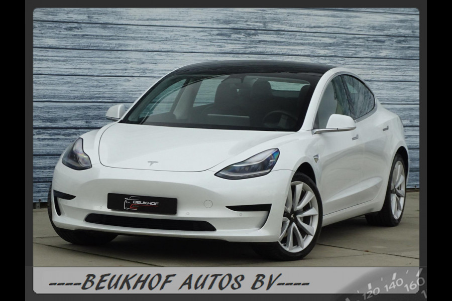 Tesla Model 3 Standard RWD 2020 Pano 19 inch Velgen 360Cam