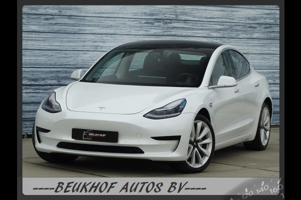 Tesla Model 3 Standard RWD 2020 Pano 19 inch Velgen 360Cam