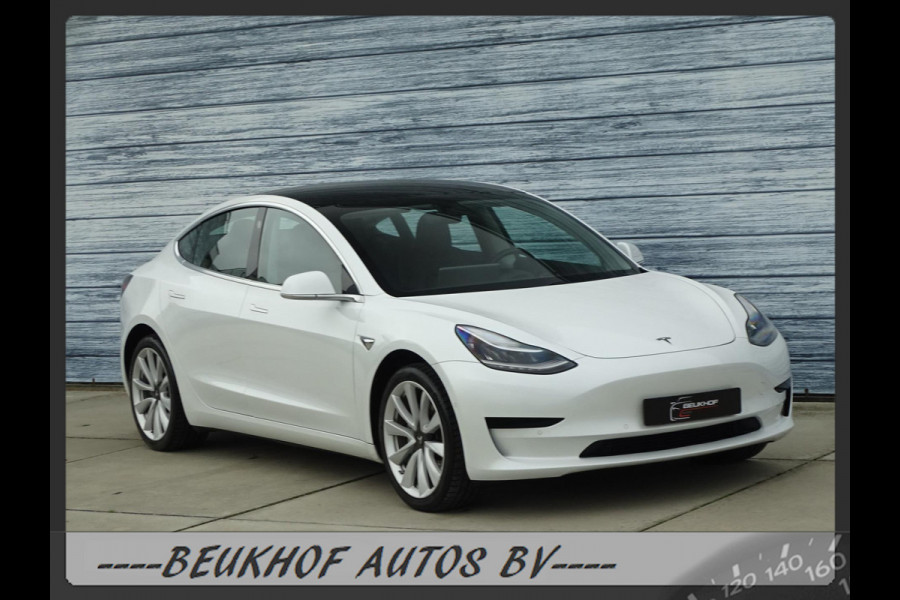 Tesla Model 3 Standard RWD 2020 Pano 19 inch Velgen 360Cam