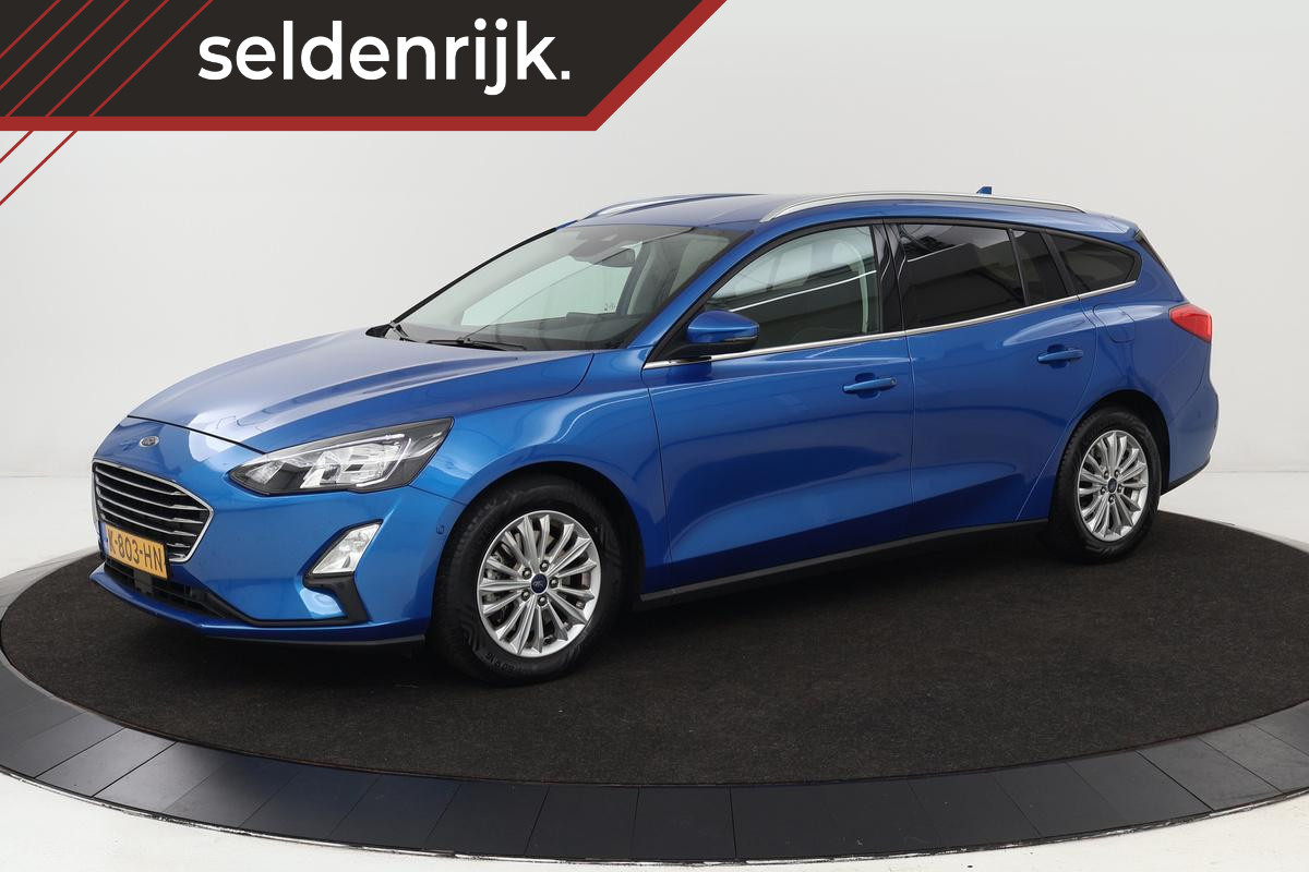 Ford Focus 1.0 EcoBoost Titanium X | Trekhaak | Stoel & stuurverwarming | Adaptive cruise | Camera | Dodehoek detectie | Keyless | Carplay