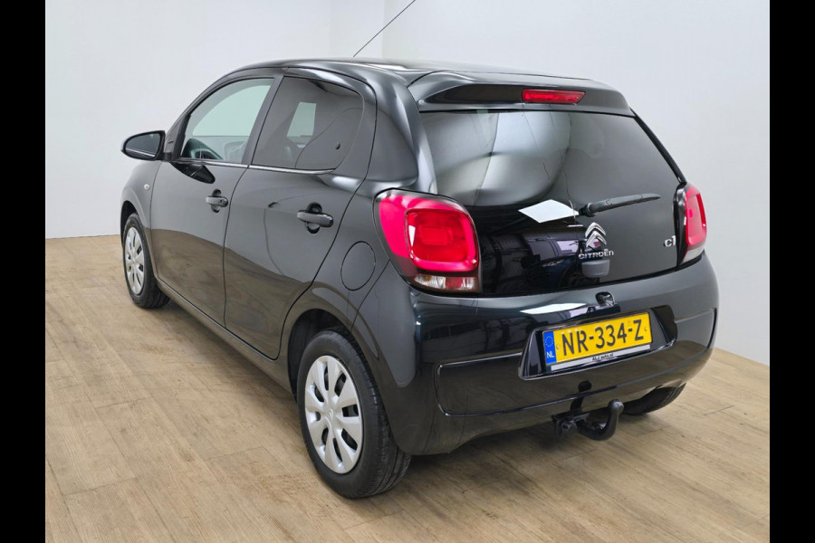 Citroën C1 Occasion shine uitvoering in kleur zwart | Tweedehands Citroen C1 Shine | Phoneconnect | Airco | Trekhaak (uniek) | ALJ