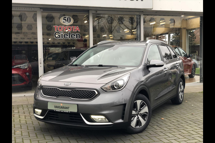 Kia Niro 1.6 GDi Hybrid BusinessLine | Leer, Stoel + Stuurverwarming, Navigatie, Keyless, Parkeersensoren, Adaptive cruise control