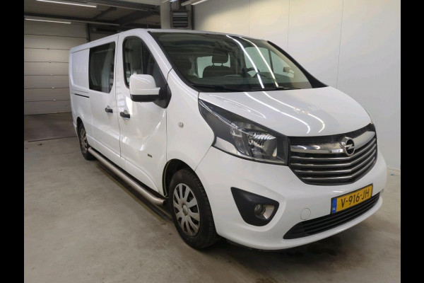 Opel Vivaro 1.6 CDTI 125PK L2H1 DC Sport Airco Climatronic Navi PDC + Camera Cruise Control Luxe Dubbele Cabine