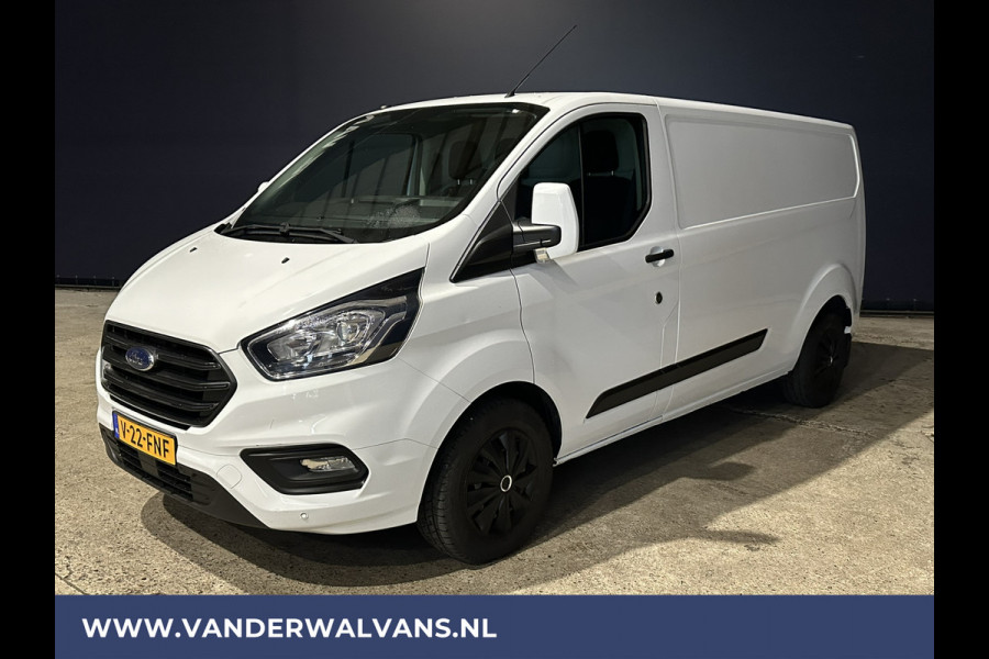 Ford Transit Custom 2.0 TDCI 131pk L2H1 Euro6 Airco | Camera | LED | Cruisecontrol | 2800kg Trekvermogen Parkeersensoren, Verwarmde voorruit, Bijrijdersbank