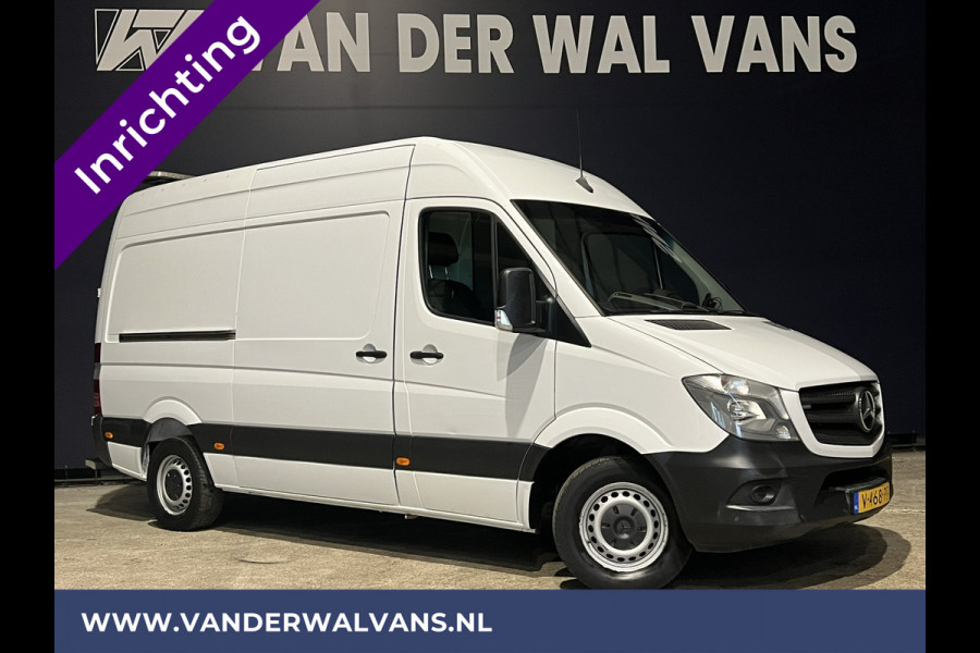 Mercedes-Benz Sprinter 316 CDI 164pk L2H2 inrichting Euro6 Airco | 2800kg trekhaak | Cruisecontrol, Parkeersensoren